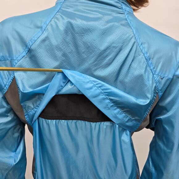 Adidas Climaproof Formotion Cycling Running Windbreaker Jacket Full zip L Blue - Picture 13 of 15